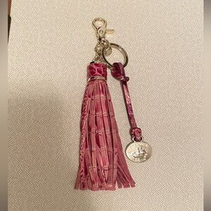 BRAHMIN WISTERIA MELBOURNE TASSEL BAG CHARM **RARE**